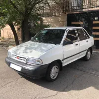 پراید ۸۴ بدون رنگ انژکتور کولر روشن