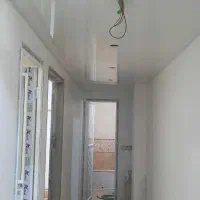 تی وی والtv قرنیز ماربل دیوارکوب پی وی سی pvc ترمو|خدمات پیشه و مهارت|نجف‌آباد, باهنر|دیوار