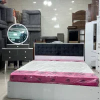 تخت دراور میزآرایش|تخت و سرویس خواب|بندر انزلی, لاله|دیوار