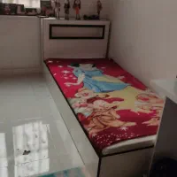تخت یک نفره بدون خوشخواب|تخت و سرویس خواب|اهواز, سپیدار|دیوار