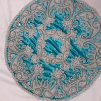 رومیزی مخمل کار شده|پرده، رانر، رومیزی|تهران, شکوفه|دیوار