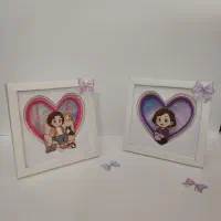 تابلو شدوباکس 3D با نورپردازی|تابلو، نقاشی، عکس|رشت, گلسار|دیوار