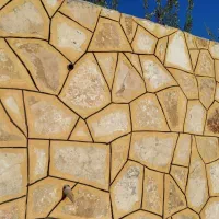 بنایی دیوار باسنگ مالن و لاشه|خدمات پیشه و مهارت|زنجان, |دیوار