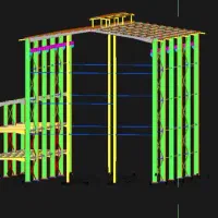 ساخت اسکلت فلزی
