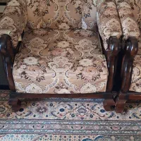 مبلمان ۷ نفره چوب گردو