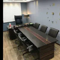 میز مدیریت ارغوان،میزهای پایه فلزی ،مبلمان،کانتر|دفتر کار|بندرعباس, |دیوار