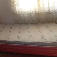 تخت نوجوان با تشک|تخت و سرویس خواب|تنکابن, |دیوار