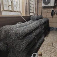 فنس گالوانیزه اصلی به همراه پایه فنس