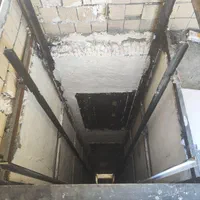 اسانسور.آسانسور اهنکشی ریل درب مکانیکی