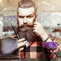 کاغذ دیواری نقاشی ساختمان متری 100