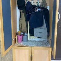 جاکفشی دو قسمتی ام دی اف|جاکفشی، کمد، دراور|تهران, باغ فیض|دیوار