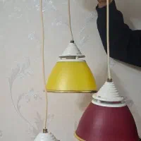 یک عدد لوستر برنز اصل|لوستر و چراغ آویز|بروجرد, |دیوار