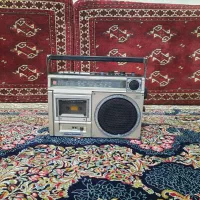 رادیو ظبط استریو ناسیونال مال ۵۰ سال پیش سالم