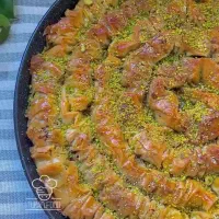 باقلوا شیر عسلی پخت روز