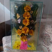 گل مصنوعی شیشه ای|گل مصنوعی|تبریز, |دیوار