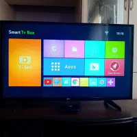 تلویزیون اندروید الجی اصل کره متصل ب گوشی اینترنت