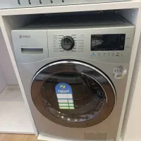 لباسشویی اسنوا ۹ کیلو نقره ای