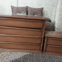 میز دراور  آینه  عسلی