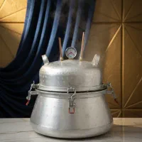 دیگ ۱۰۰لیتری عرقگیری کندانسور آبی