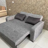 مبل راحتی تخت‌خواب‌شو با ۲۴ ماه گارانتی