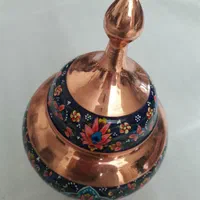 شکلات خوری مسی مینیاتور|صنایع دستی و سایر لوازم تزئینی|اصفهان, امامزاده اسماعیل|دیوار