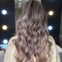 کراتین و رنگ و لایت فقط هزینه ی مواد