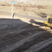 زمین در ورودی شهرک یک بستان اباد