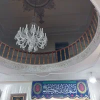 لوستر کریستال سایز خیلی بزرگ|لوستر و چراغ آویز|مشهد, عنصری|دیوار