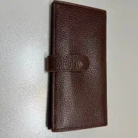 کیف پول چرم پالتویی