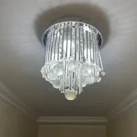 لوستر کریستالی|لوستر و چراغ آویز|شیراز, زرهی|دیوار