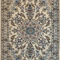 قالیچه دستباف گل ابریشم