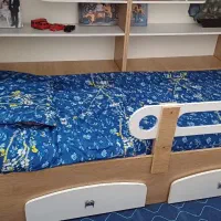 تخت دو طبقه|تخت و سرویس خواب|قم, چهل درخت|دیوار