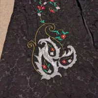 کت تک زنانه روش تیکه دوزی شده و پارچه طرح دار|لباس|گرگان, |دیوار
