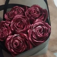 گل روبانی|گل مصنوعی|قم, شهر قائم|دیوار