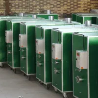 هیتر گلخانه دوگانه سوز PF بخاری اسکندری گازی