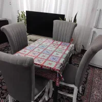 میز نهار خوری چهار نفره|میز و صندلی غذاخوری|لنگرود, |دیوار