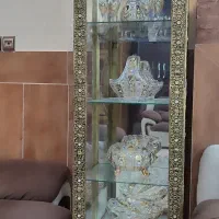 ویترین ومیوه خوری وساعت برنز