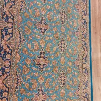 فرش دستبافت قم کرک و گل ابریشم|فرش|همدان, |دیوار