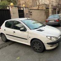 پژو ۲۰۶ تیپ ۶مدل 90 بی رنگ