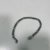 دستبند نقره مردانه
