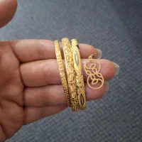 ۳ تا النگو نو و  یک گردن اویز نو