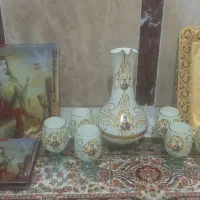 رولت خوری و پارچ آب و میوه خوری