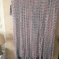 پرده مینیمال صورتی یاسی ۱۹۰ در ۱۶۰