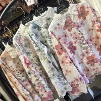 شومیز خامه دوزی طرح دار