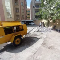 اجاره وکرایه کمپرسور تخریب بتن کنی برش آسفالت کاتر|خدمات پیشه و مهارت|تبریز, |دیوار