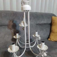 لوستر سفید|لوستر و چراغ آویز|همدان, |دیوار