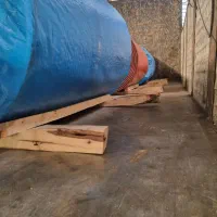 ورق کرکره شیروانی دامپا ذوذنقه فوم توری پشم وشیشه|عمده‌فروشی|لنجان, |دیوار