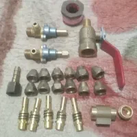 تعدادی شیرآلات برنزی کاملا نو
