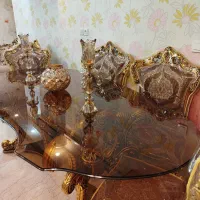 مبلمان  7 نفره با 2عدد میزبان و میز ناهار خوری|مبلمان خانگی و میز عسلی|تهران, اکباتان|دیوار