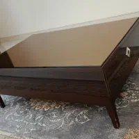 میز جلو مبلی و پادری شگی ترک